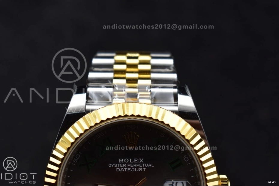 on FashionForward Dial 126333 Roman Weight) Jubilee 904L 620 (Gain SH3235 YG YG Edition DateJust Best 41 Bracelet 1:1 Steel ARF SS Gray Green SS 0708